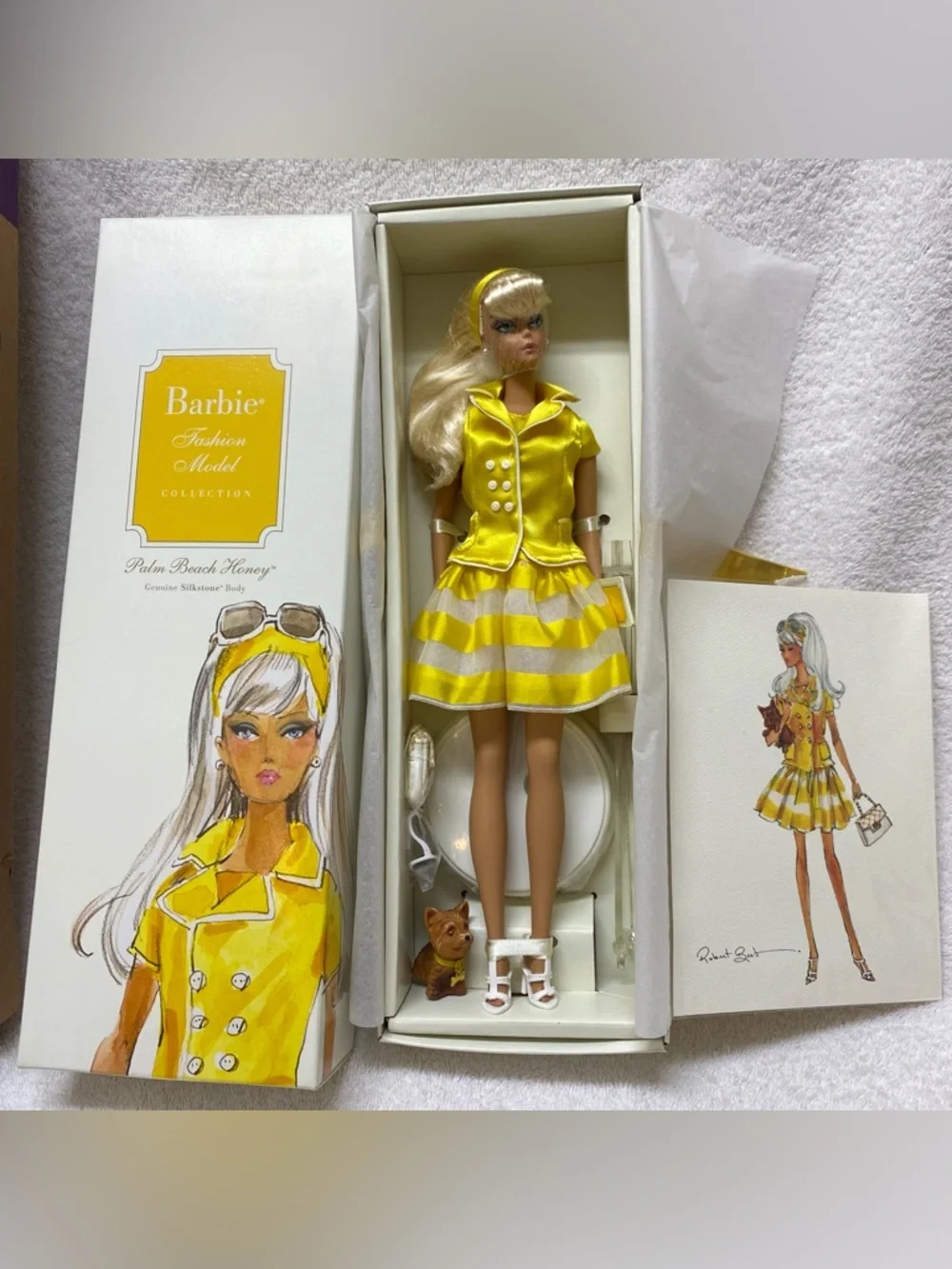 Palm Beach Silkstone Honey Barbie Doll 2009 collectible Limited Edition - Picture 14 of 16